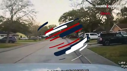 Kızının odasını gözetleyen şüphelinin üzerine böyle atladı