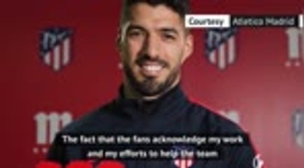 Suarez thanks team-mates for stunning Atletico Madrid form