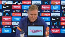 Koeman sobre la sanción a Piqué: 