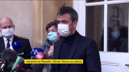 Covid-19 : en déplacement en Moselle, Olivier Véran déclare que la "situation des écoles" du département est en discussion