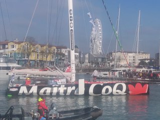 Le retour de Yannick Bestaven, le vainqueur du Vendée Globe, à La Rochelle
