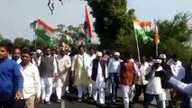 Legislative movement in the state's politics came from this march of MLA Sanjay Sharma - watch video