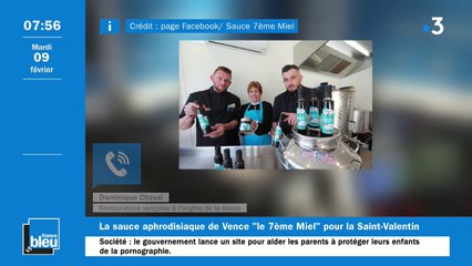 Saint-Valentin : La sauce aphrodisiaque de Vence "Le 7eme Miel"