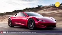 Elon Musk says he wants new Tesla Roadster to hover
