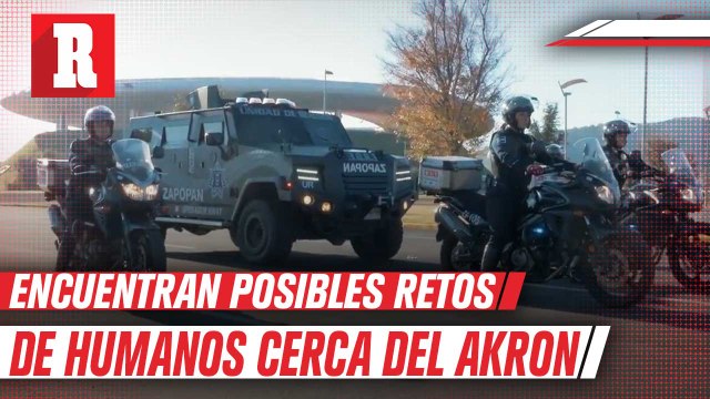 18 bolsas que presuntamente contenían restos humanos fueron halladas al rededor del estadio Akron