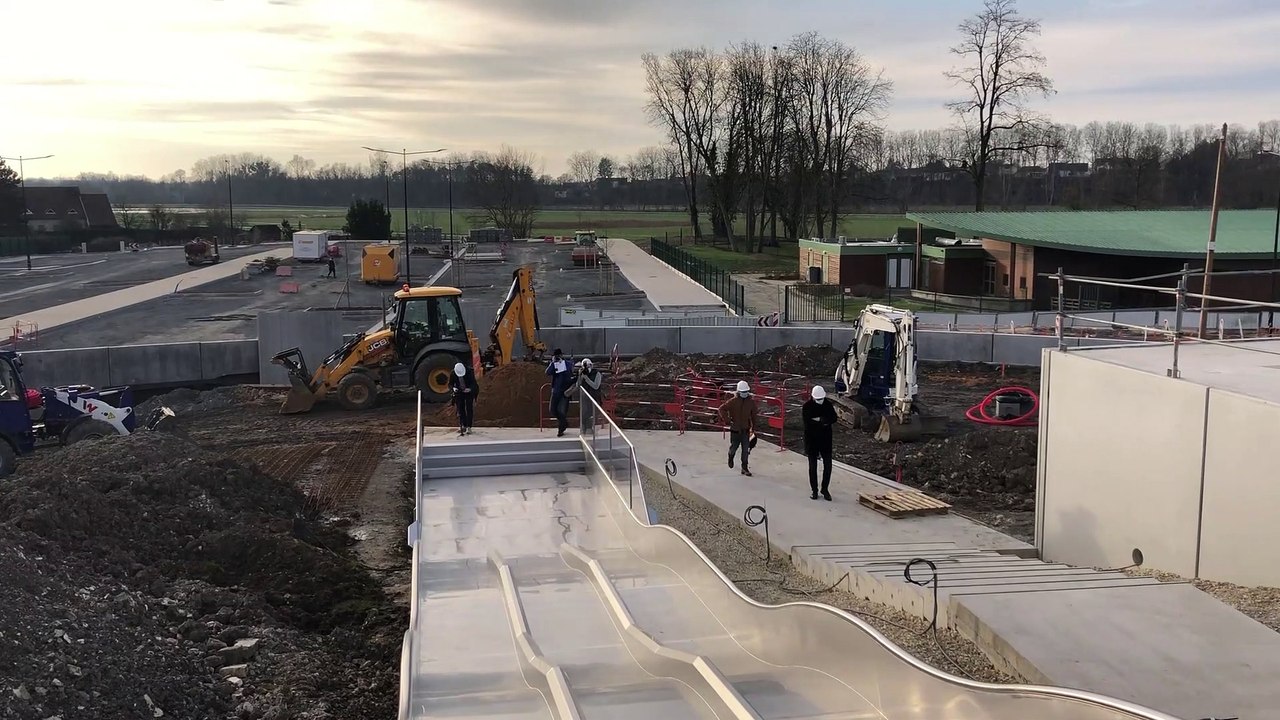Le centre aquatique Baslan'éo Châteauroux - février 2021