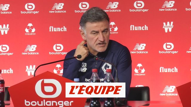 Galtier : «Burak (Yilmaz) n'est pas opérationnel» - Foot - L1 - Lille