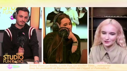 Grace Chatto (Clean Bandit) en interview dans Le Studio Fun Radio