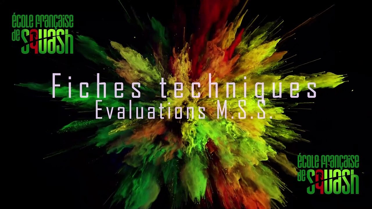 Music Squash Score Gamme 3 , 1 point Jaune Fédération Française De Squash Miguel Suarez