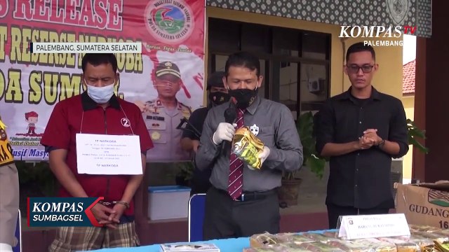 25 Kilogram Sabu-Sabu Lintas Provinsi Gagal Edar