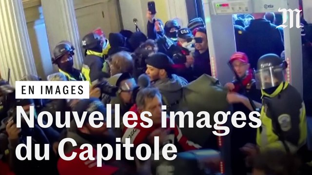 Assaut du Capitole à Washington : l’accusation diffuse de nouvelles images de vidéosurveillance