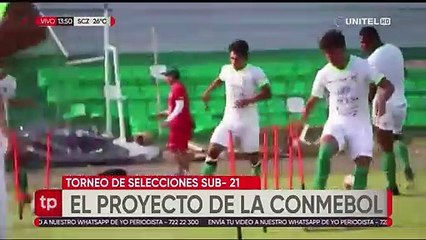 Conmebol propone jugar un torneo de selecciones Sub - 21