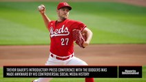 SI Insider: Bauer's Dodgers Introduction was Made Awkward by His Controversial Social Media Past