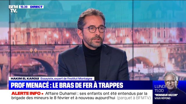 Hakim El Karoui sur le professeur menacé à Trappes: Le quartier où est le lycée est l'épicentre d'un écosystème jihadiste