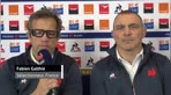 2ème j. - Fabien Galthié explique les titularisations de Damian Penaud et Anthony Jelonch face à l'Irlande