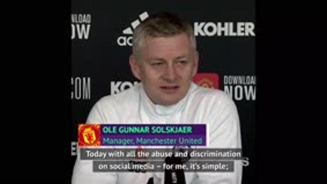 'Punish the numpties' - Solskjaer rails against social media abuse