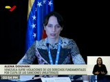 Alena Douhan: Medidas coercitivas unilaterales de EE.UU. han sido devastadoras para los venezolanos