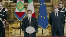Ιταλία: Ο Μάριο Ντράγκι εξασφάλισε στήριξη για νέα κυβέρνηση