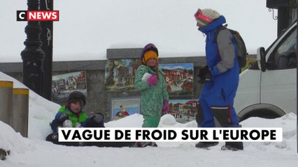 Vague de froid sur l'Europe
