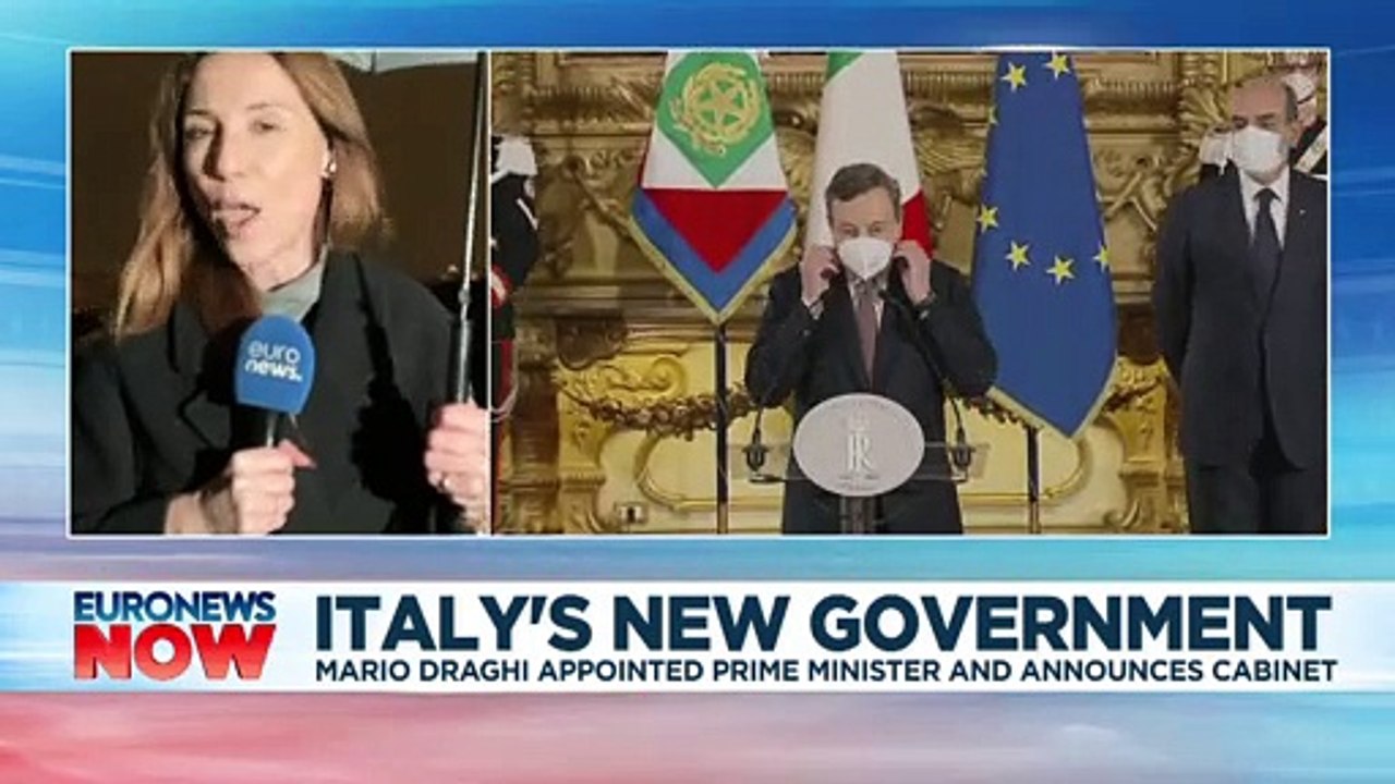 Italy politics: Former ECB chief Mario Draghi sworn in as prime minister