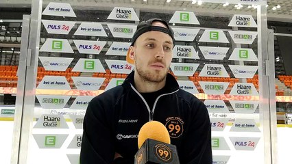 Erik Kirchschläger nach dem Sieg gegen Innsbruck