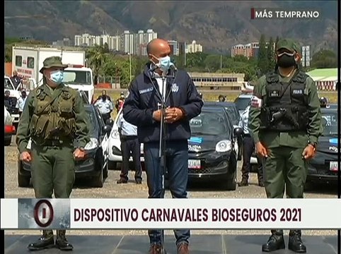 Despliegan 8.000 funcionarios para garantizar la seguridad durante Carnavales Bioseguros 2021