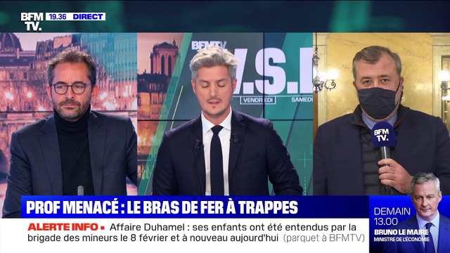 Prof menacé: Le bras de fer à Trappes - 12/02