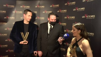 Camille Lellouche et Grand Corps Malade ont reçu la Victoire de la musique de la chanson originale de l'année
