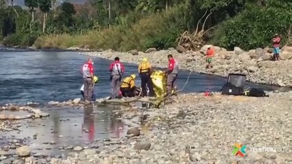LIVE: Tres personas mueren ahogadas en el Río Pejibaye, en Jiménez de Cartago - Viernes 12 Febrero 2021
