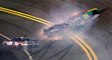 Almirola and Dillon take the Duels as several wreck late
