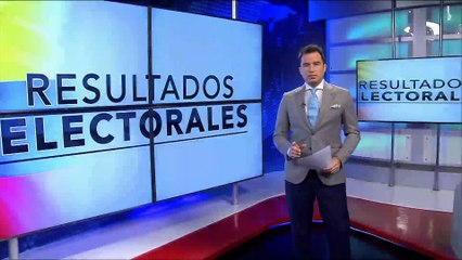 Actualización de los resultados electorales