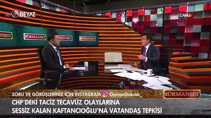 Gökçek'ten taciz ve tecavüze sessiz kalan CHP'ye tepki!