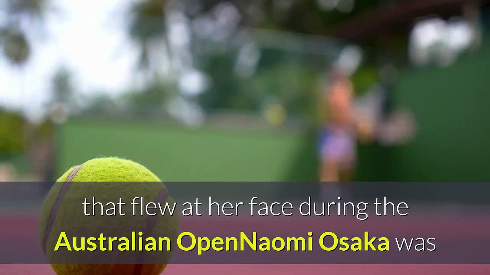 Naomi Osaka charms fans after removing butterfly at the Australian