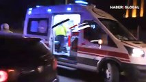 Hamile kadın kaza yapan ambulansta doğum yaptı