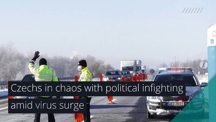 Czechs in chaos with political infighting amid virus surge, and other top stories in health from February 13, 2021.