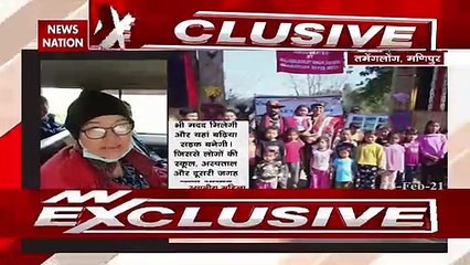 Assam Rifles took initiative to repair damaged road in Manipur