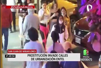 SJM: vecinos de Entel denuncian que alcaldesa no ha erradicado la prostitución