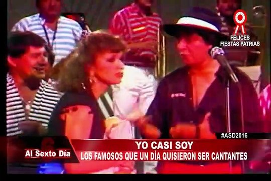 Yo casi soy: los famosos que un día quisieron ser cantantes