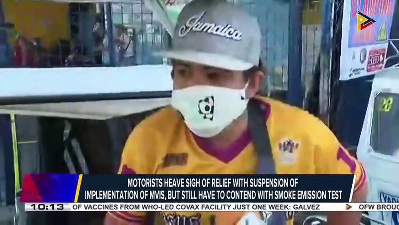 Motorists heave sigh of relief with suspension of implementation of MVIS, but still have to contend with smoke emission test