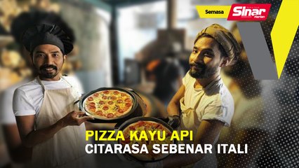 Pizza kayu api, citarasa sebenar Itali