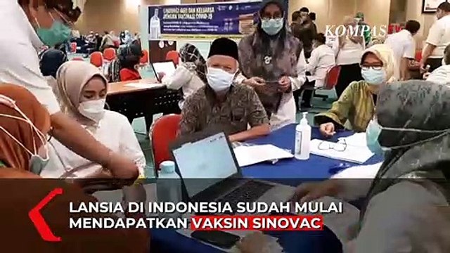 Syarat Bagi Lansia yang Boleh Disuntik Vaksin Sinovac