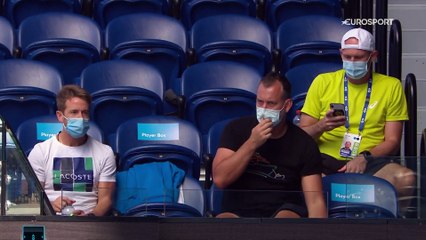 Quand Medvedev s'en prend à son coach : "Tu as pété les plombs ! Tu peux me laisser jouer ?"