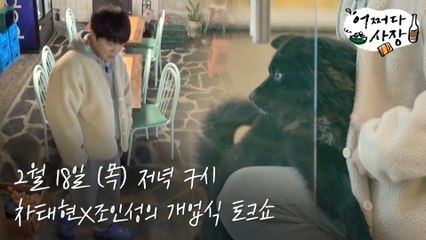 [개업식 토크쇼] 2/18 (목) 저녁 7시 ★차태현x조인성★ 어쩌다 사장된 이야기 들어보실래요?