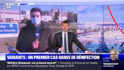 Variants : un premier cas grave de réinfection - 13/02
