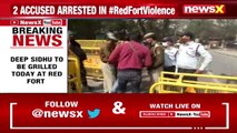 Delhi Police Takes Deep Sidhu To Red Fort R-Day Red Fort Scenes To Be Re-Created NewsX