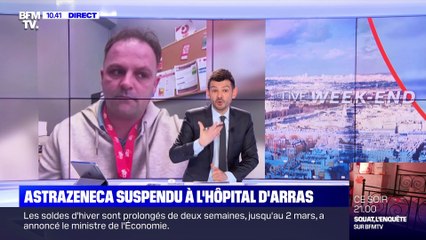 AstraZeneca suspendu à l'hôpital d'Arras - 13/02
