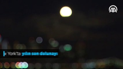 New York'ta yılın son dolunayı