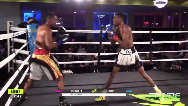 Domnique Crowder vs Marlin Sims (30-01-2021) Full Fight