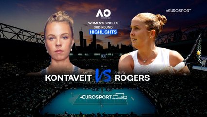Highlights | Anett Kontaveit - Shelby Rogers