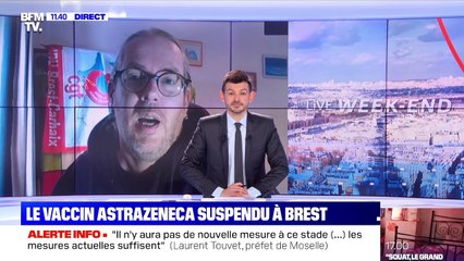Le vaccin AstraZeneca suspendu à Brest - 13/02